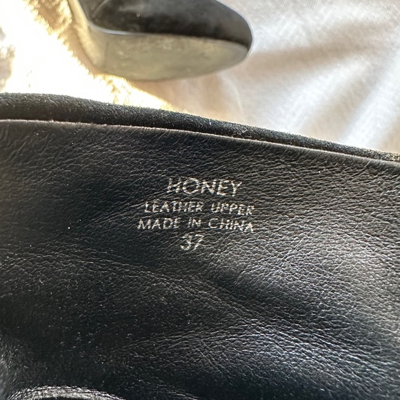 ASH Honey Suede Booties, Size 37, Black - Picture 10 of 12